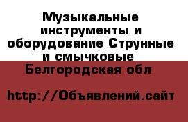 Музыкальные инструменты и оборудование Струнные и смычковые. Белгородская обл.